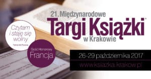 Baner 21. Międzynarodowych Targów Książki w Krakowie