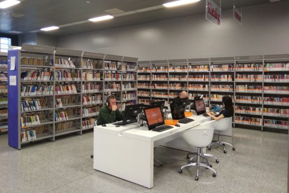Design wypożyczalni biblioteki w Chełmie