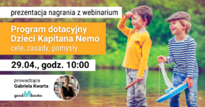 Webinarium Dzieci Kapitana Nemo prezentacja nagrania