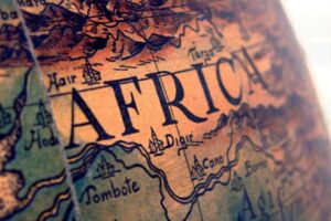 Stary globus Afryka