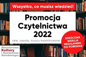Promocja czytelnictwa 2022