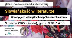 Banner szkolenia Słowiańskość w literaturze